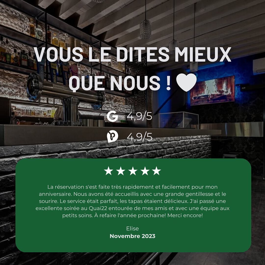 Quai22 sur Instagram