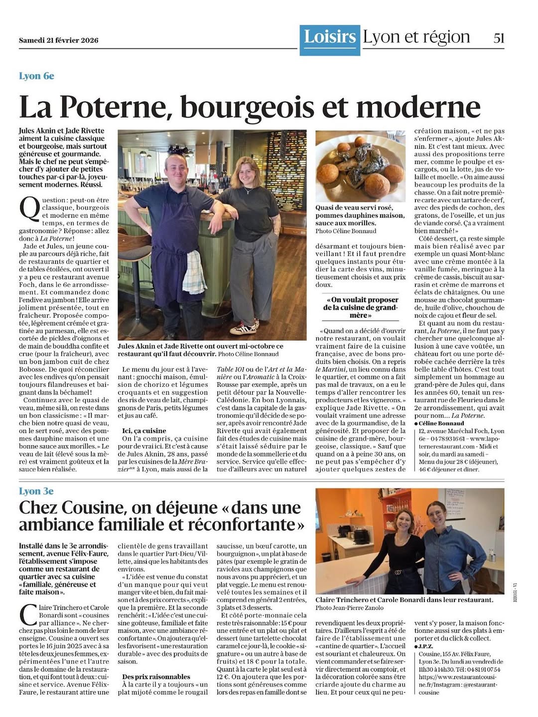 La Poterne sur Instagram